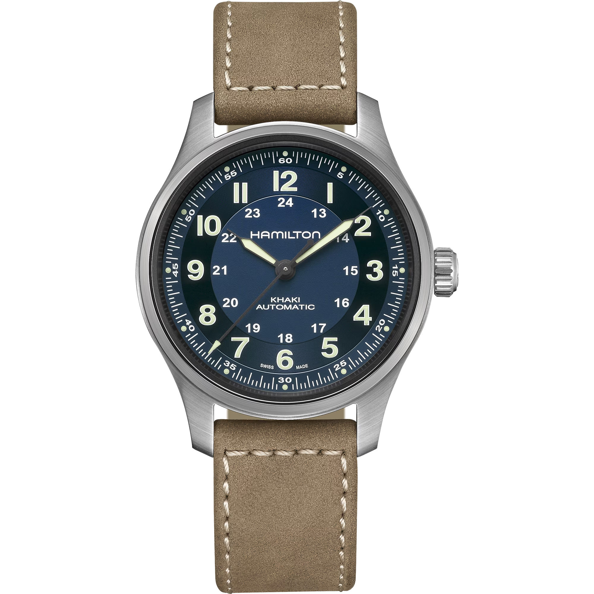 Hamilton Khaki Field Navy Dial Watch H70545540