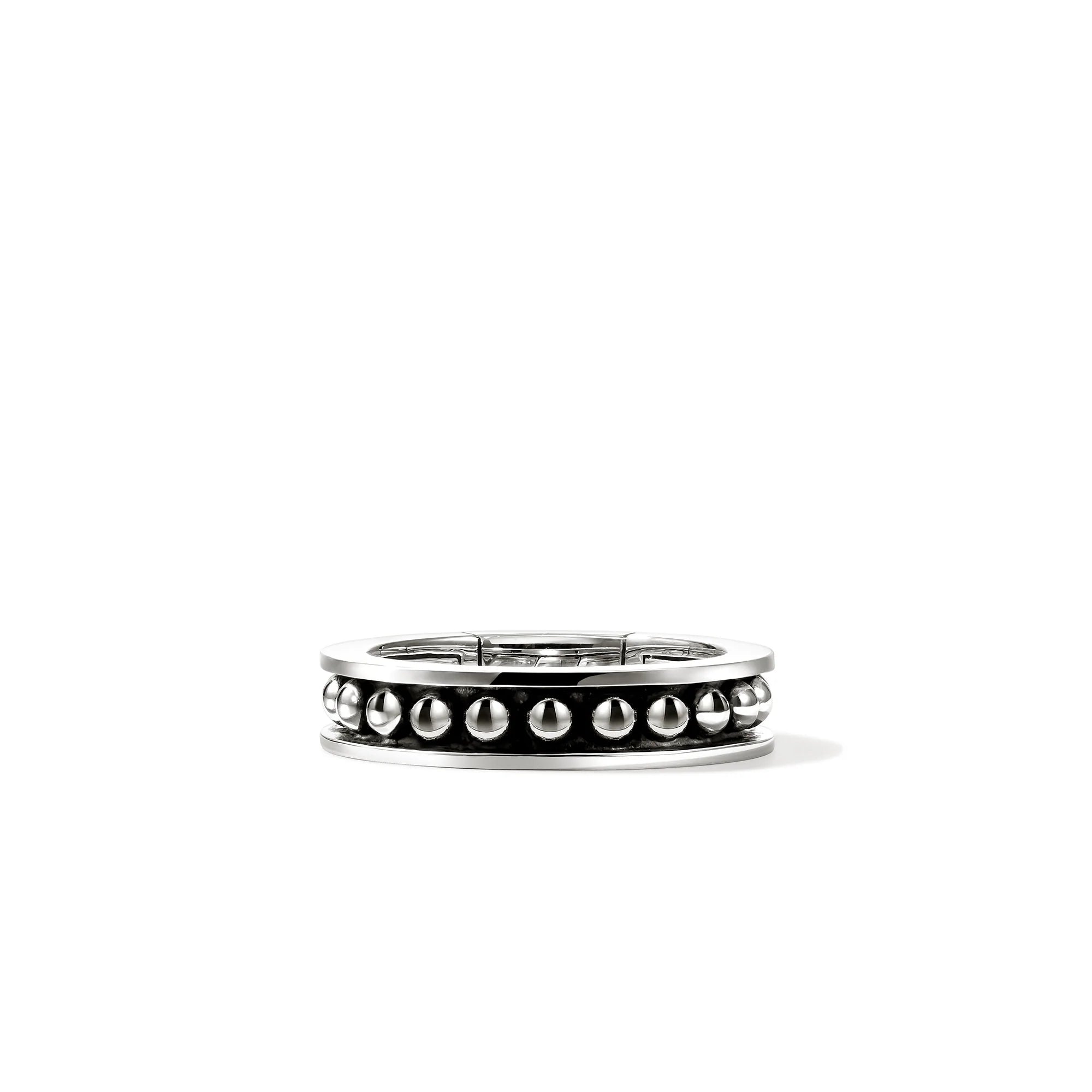 John Hardy Men's Nailhead Ring in Sterling Silver, Size 10