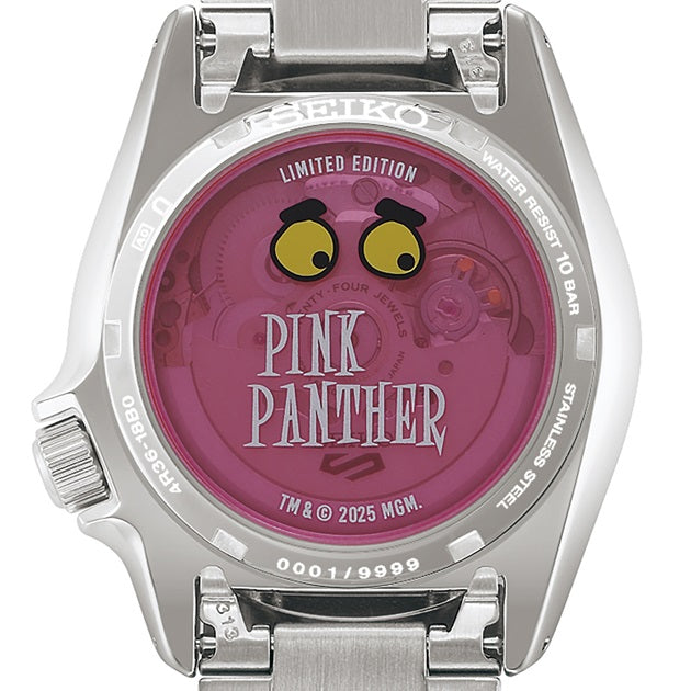 Seiko 5 Sport Pink Panther Limited Edition Watch SRPM07