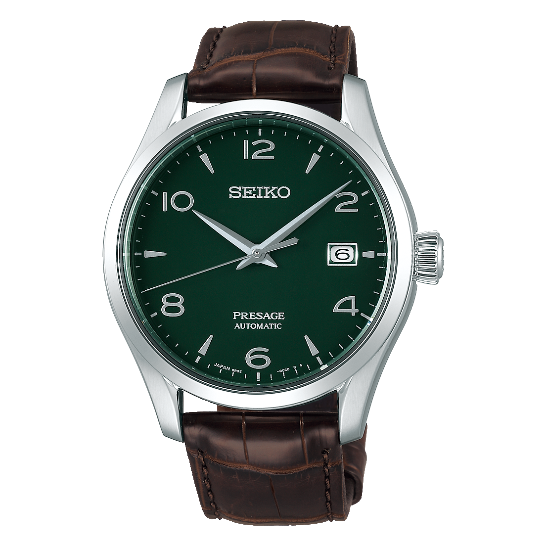 Seiko Luxe Presage Green Dial Watch SPB111
