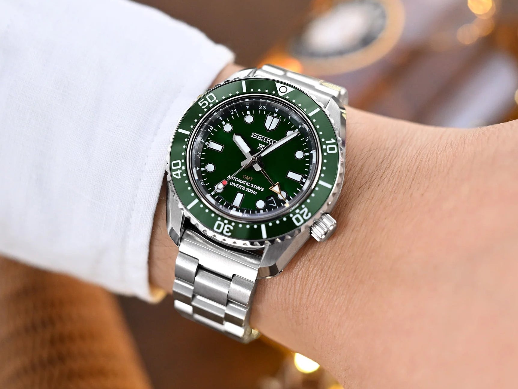 Seiko Luxe Prospex Diver Watch SPB381