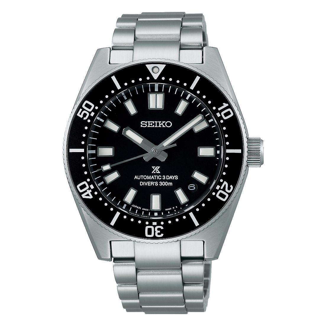 Seiko Prospex Luxe 1965 Diver Black Dial Watch SPB453