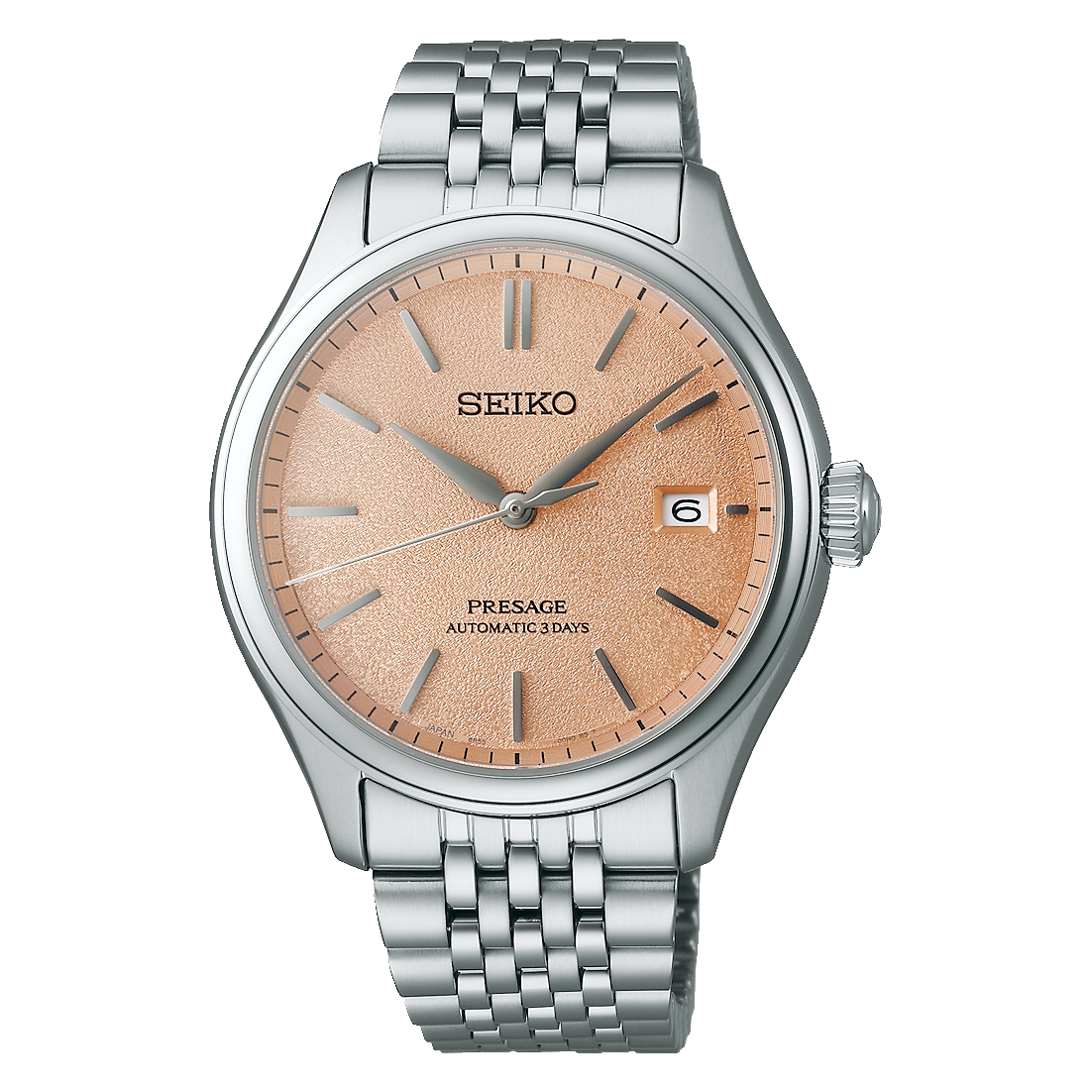 Seiko Presage Luxe Classic Pink Dial Watch SPB467
