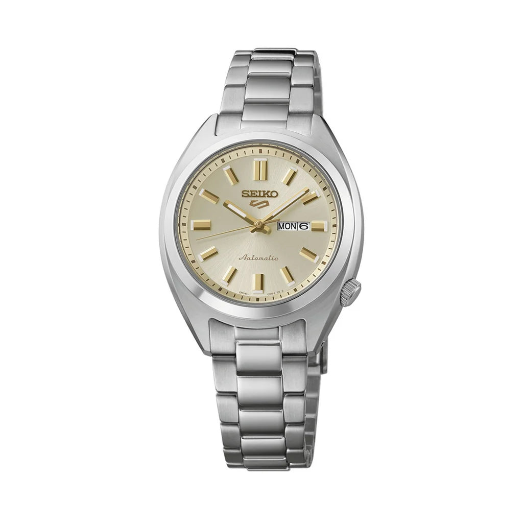 Seiko 5 Sport Ivory Dial Watch SRE023