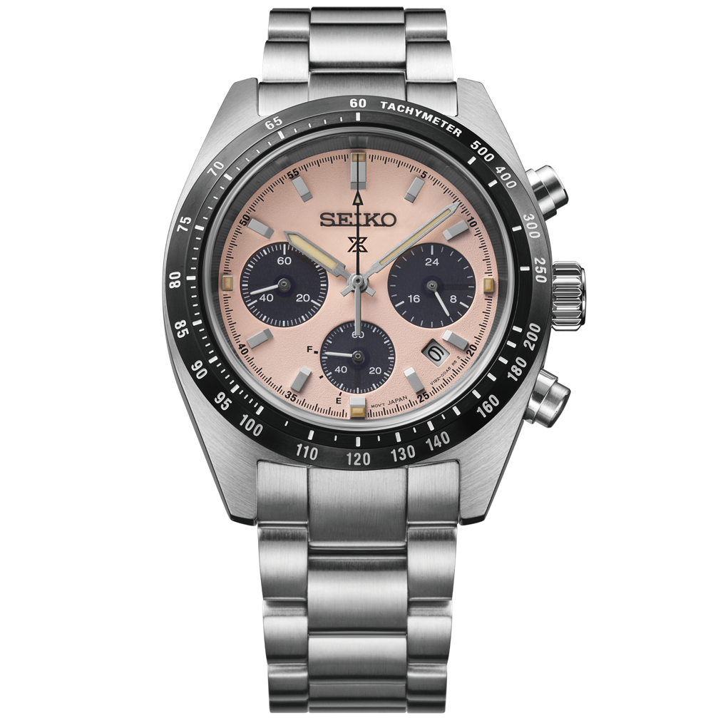 Seiko Solar Prospex Pink Dial Watch SSC963