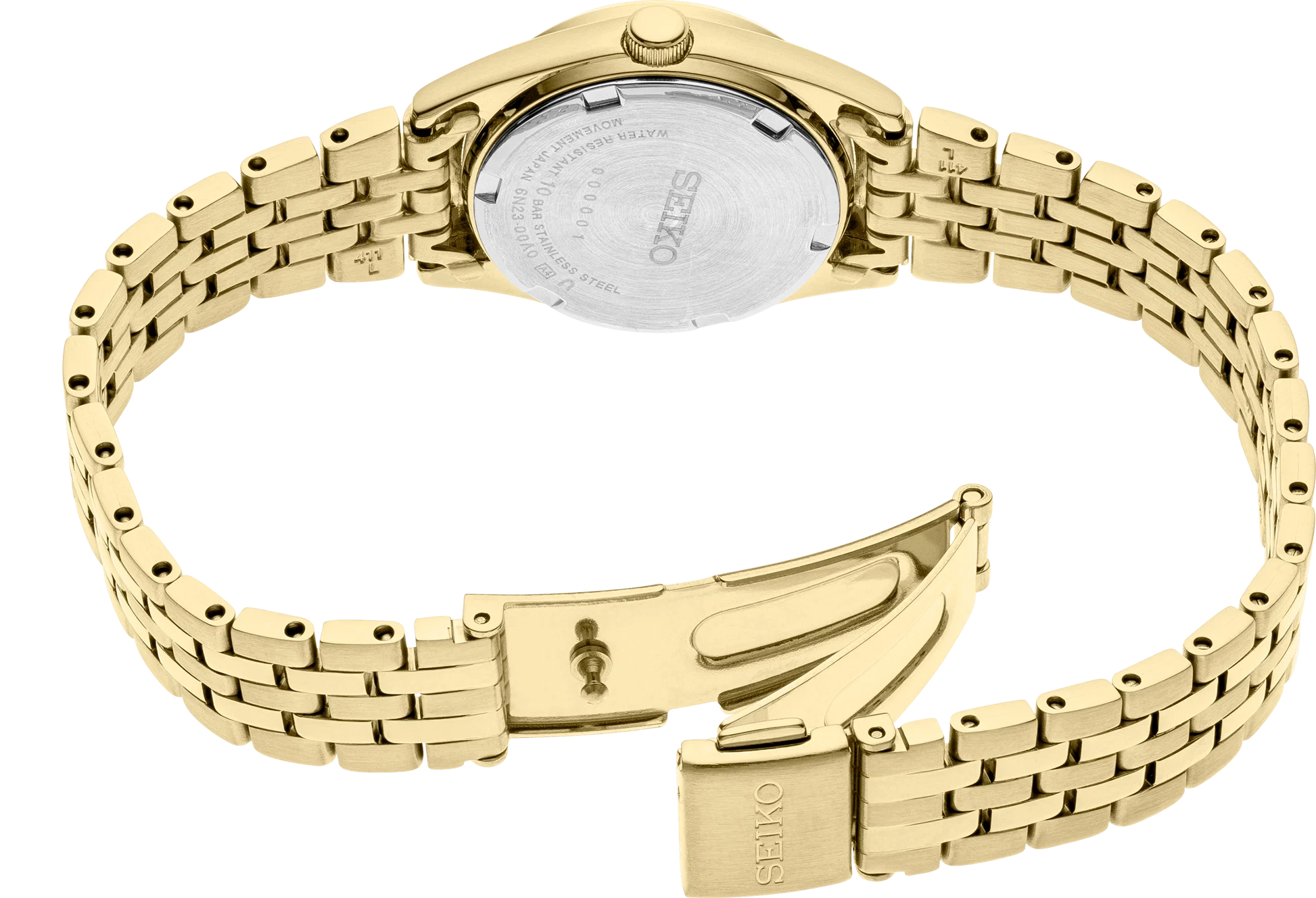 Seiko Women's Essentials Gold Watch SUR440