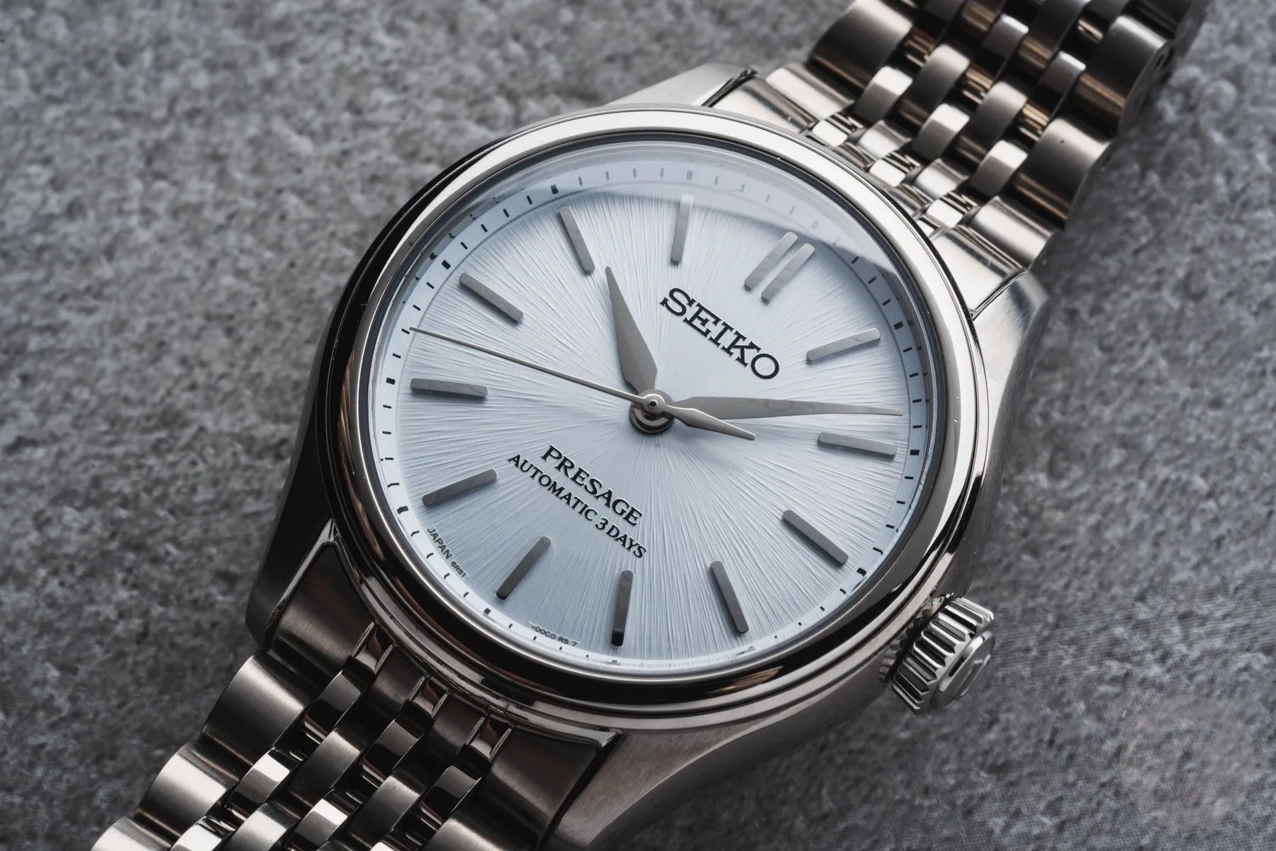 Seiko Presage Light Blue Dial Watch SPB521