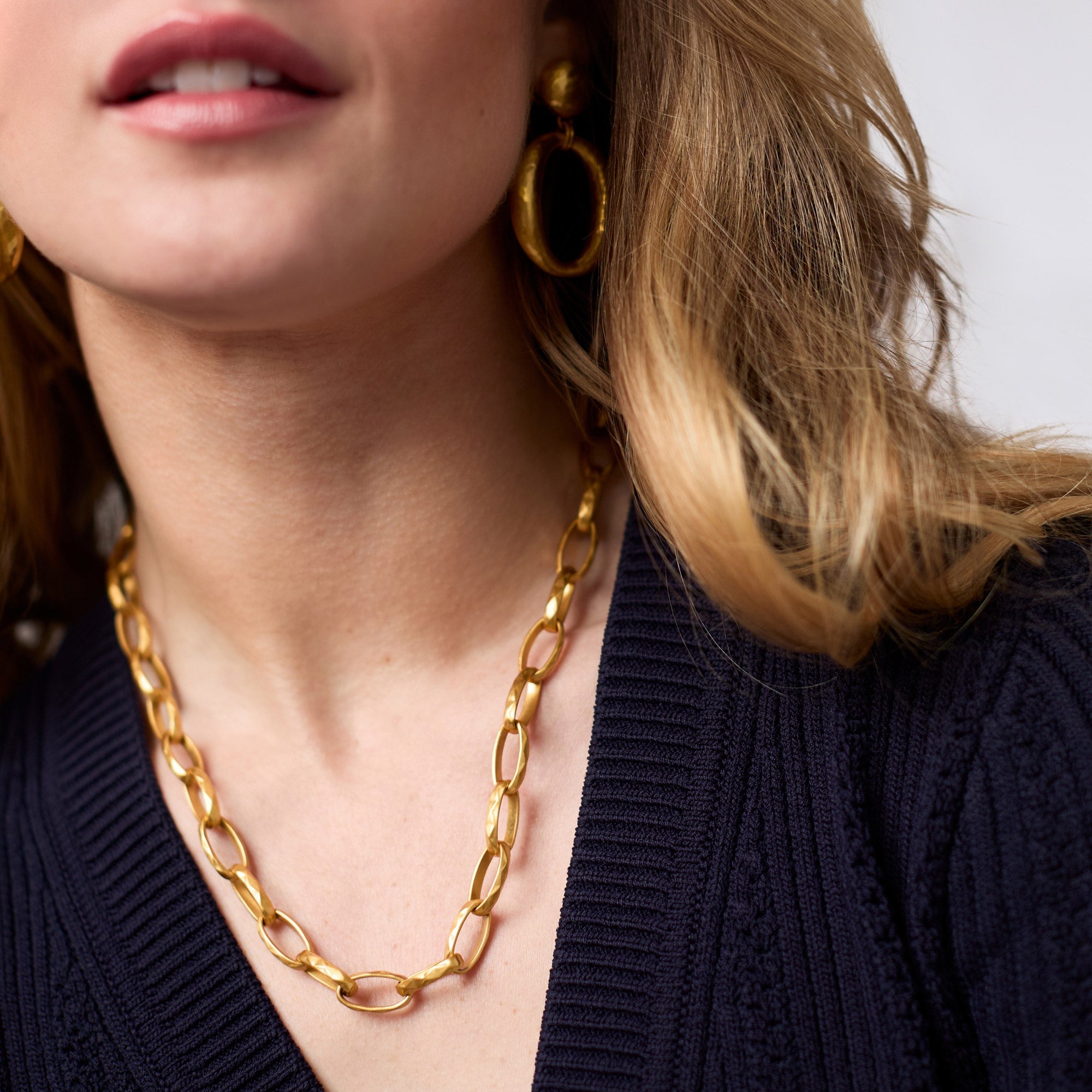 Julie Vos Solara Link Necklace