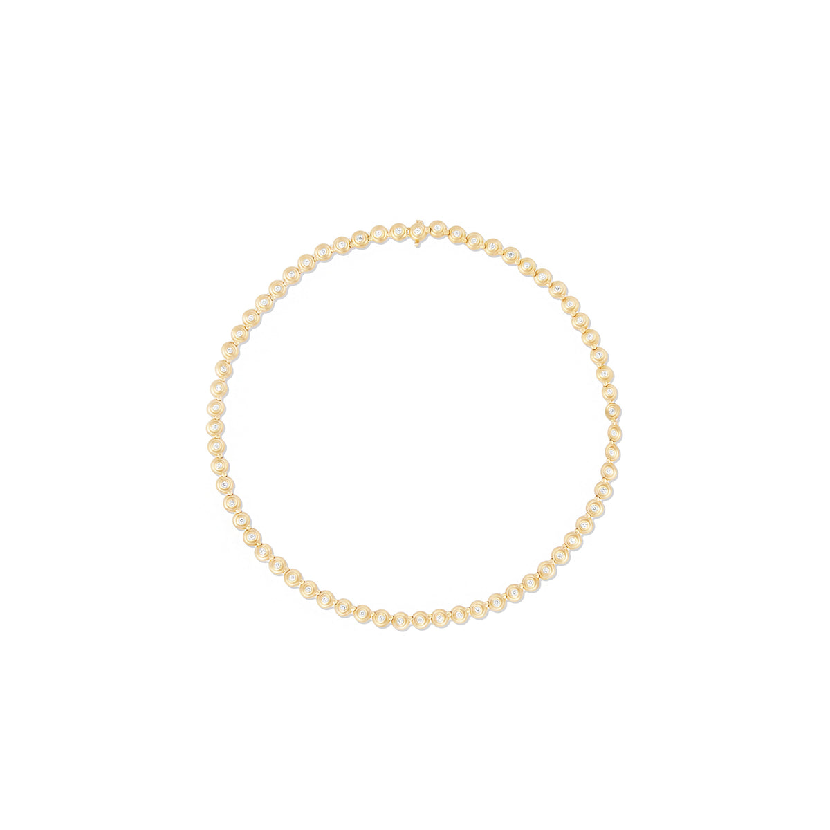 Campbell + Charlotte Evolve Diamond Link Necklace in 14K Yellow Gold