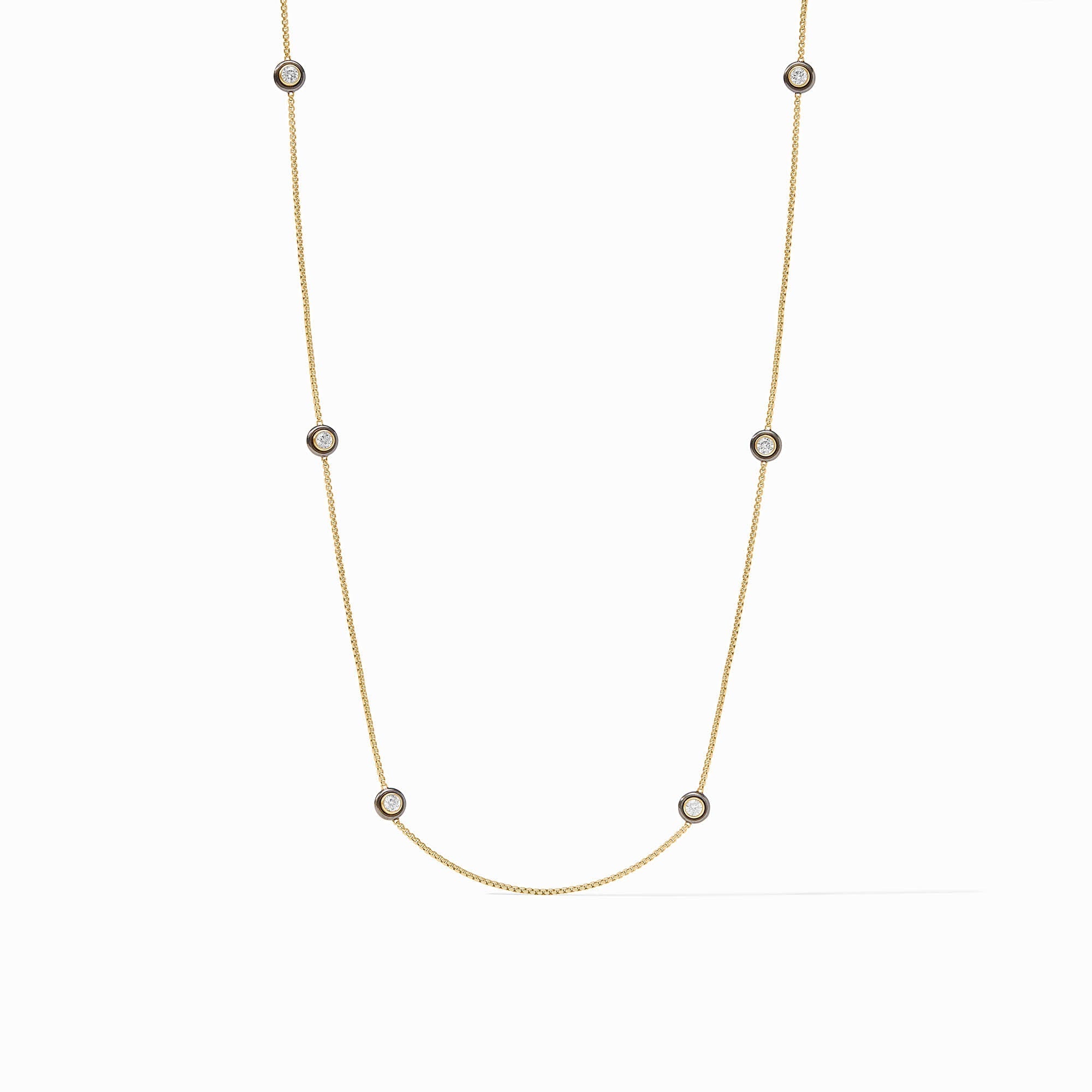 Julie Vos Tribeca Station Necklace, 38" Length