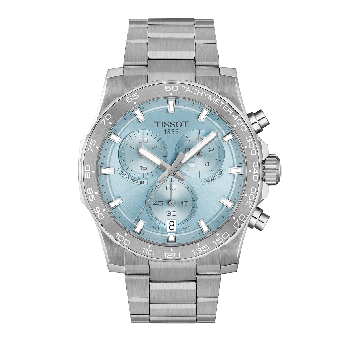 Tissot Supersport Chrono Ice Blue Dial Watch T1254171135100