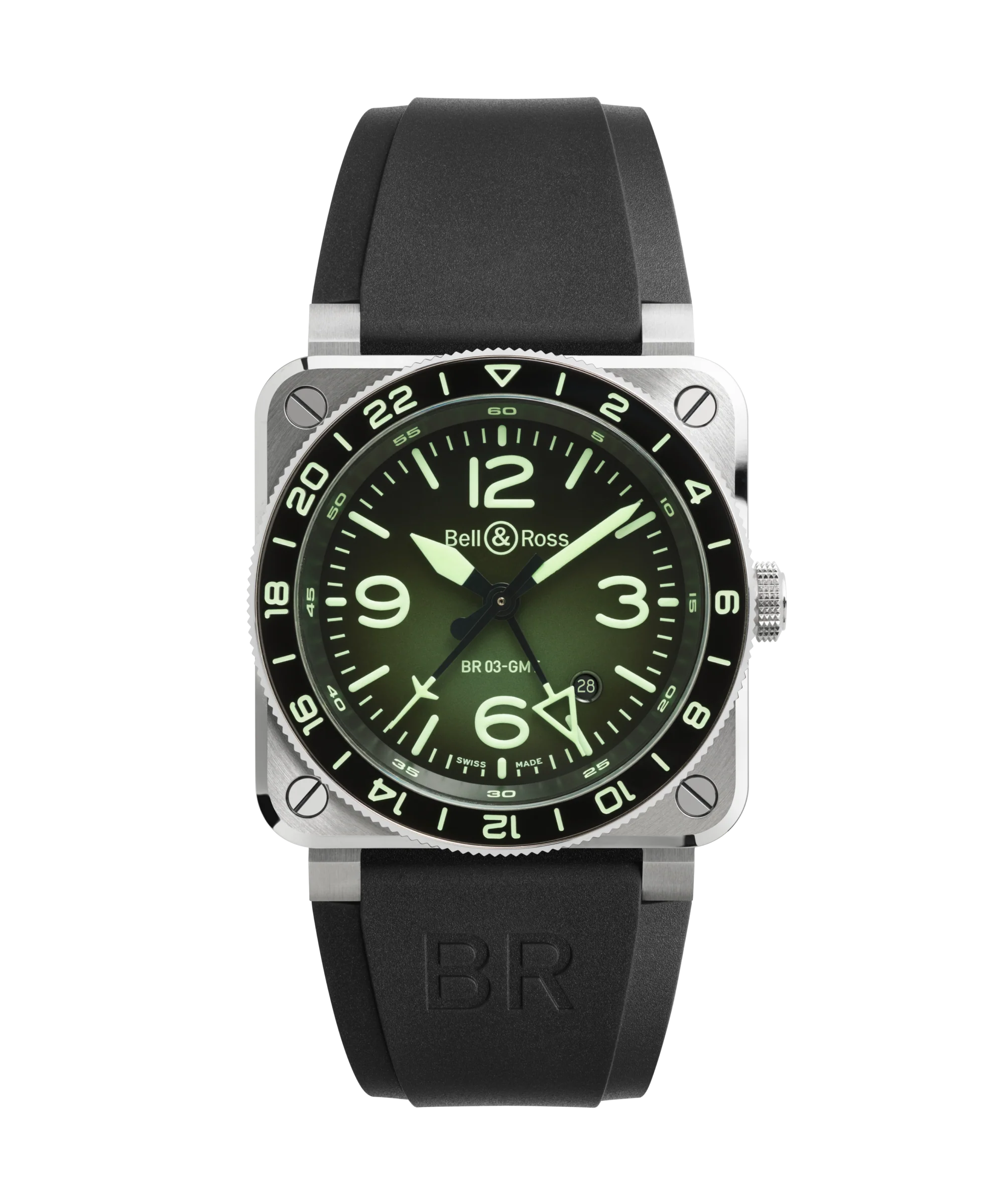 Bell & Ross BR-03 Green Gradient Dial Watch