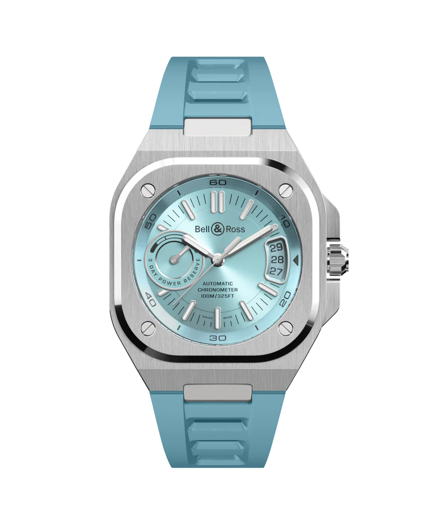Bell & Ross BR-X5 Ice Blue Steel Watch