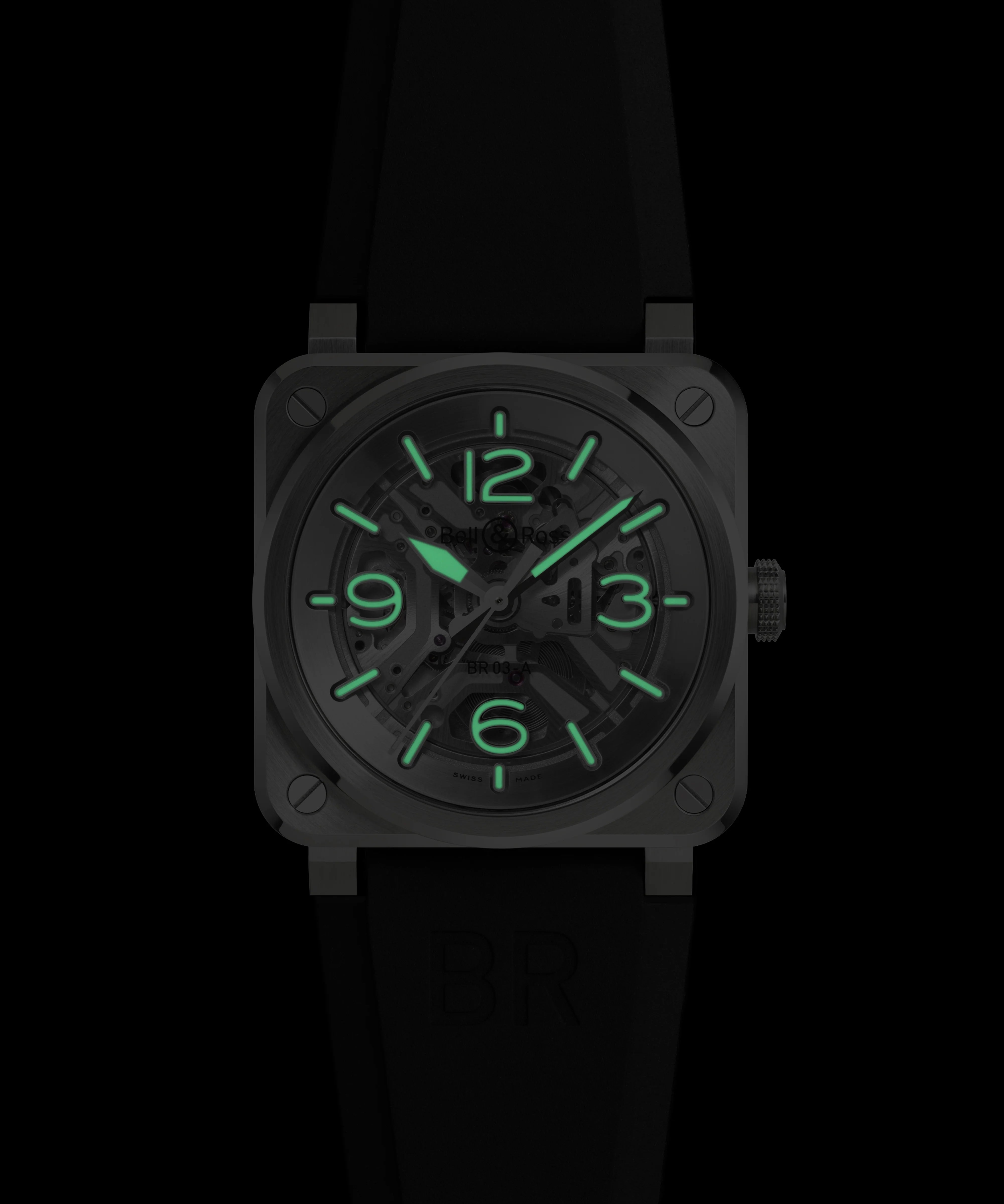 Bell & Ross BR-03 Skeleton Steel Watch