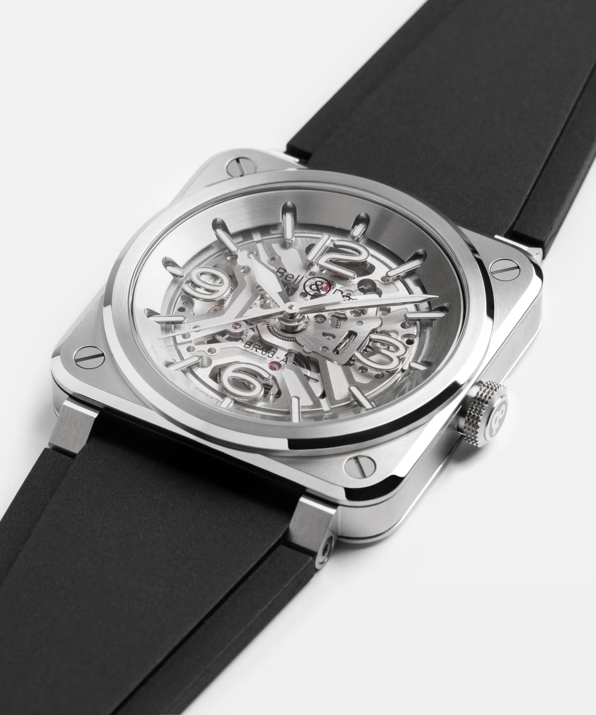 Bell & Ross BR-03 Skeleton Steel Watch