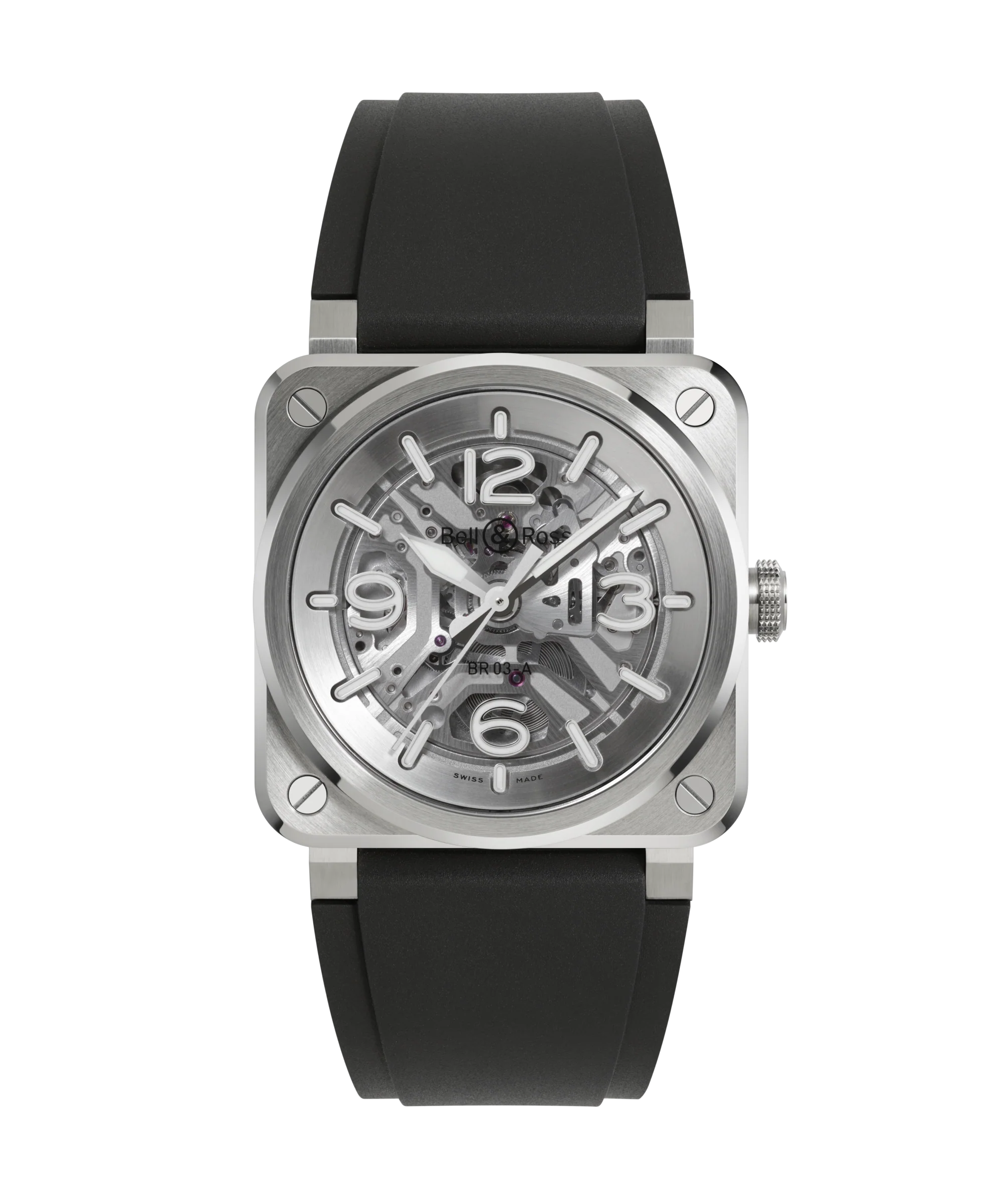 Bell & Ross BR-03 Skeleton Steel Watch