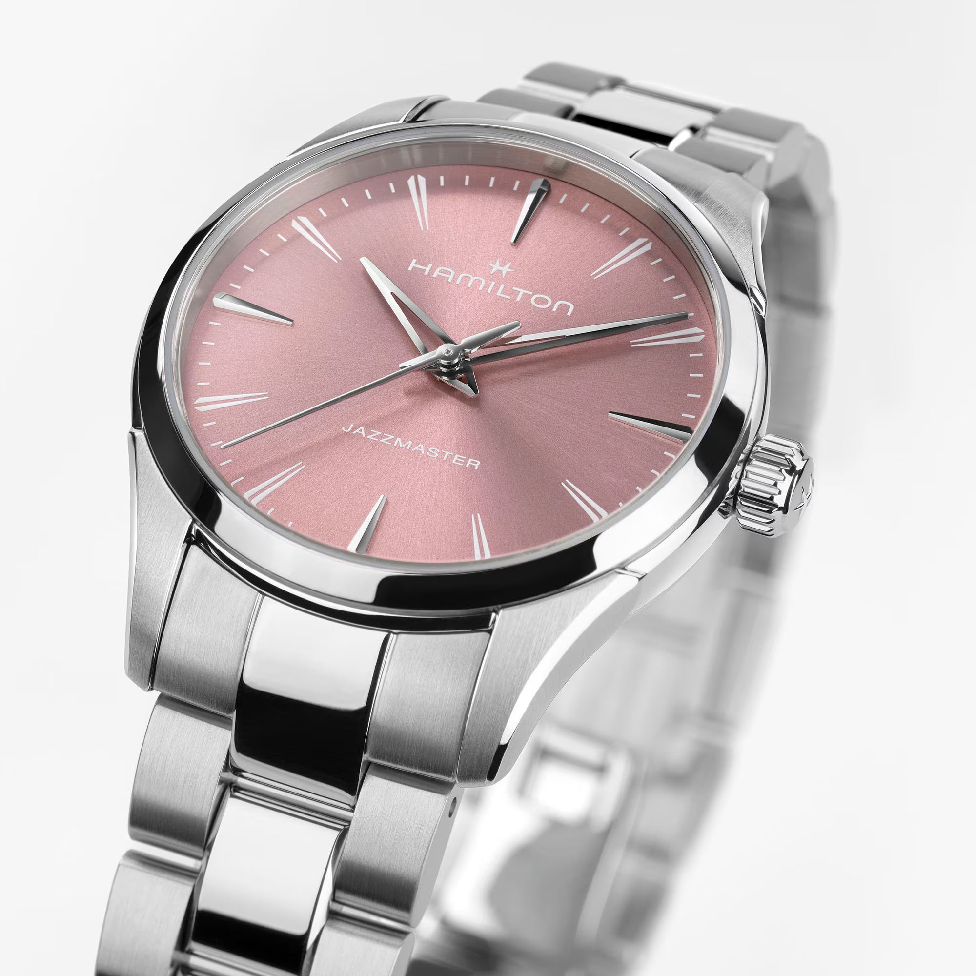Hamilton Jazzmaster Pink Dial Watch H32301171