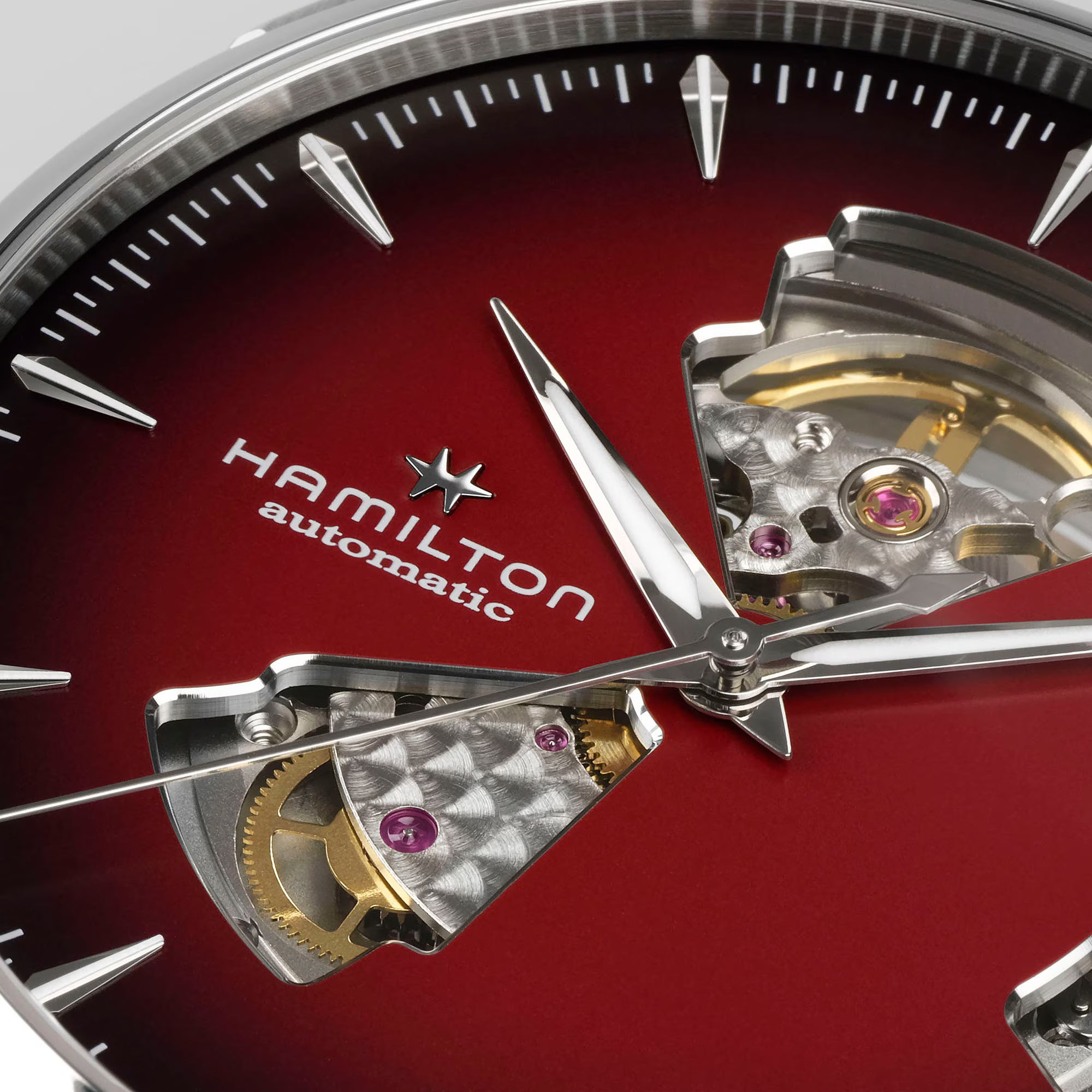Hamilton Jazzmaster Open Heart Watch H32675170