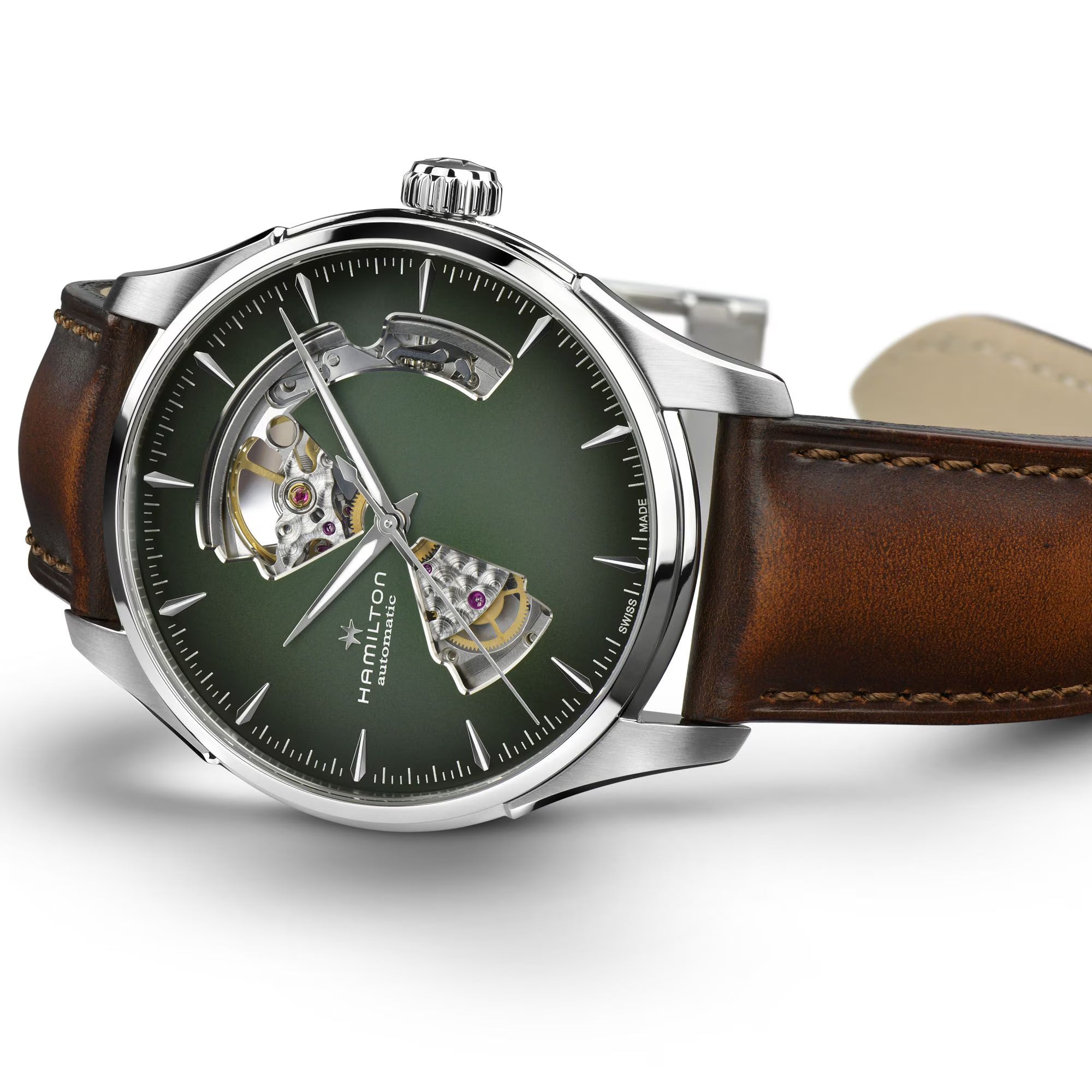 Hamilton Jazzmaster Open Heart Watch H32675560