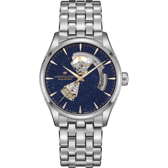 Hamilton Jazzmaster Open Heart Blue Dial Watch 42MM H32705140