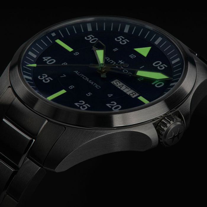 Hamilton Khaki Aviation Pilot Day-Date H64635140