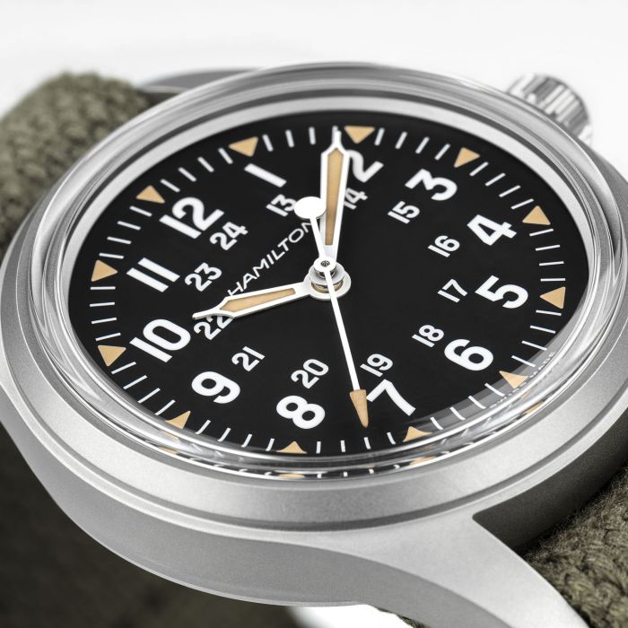 Hamilton Khaki Field Mechanical Black Dial Watch 36MM H69399930