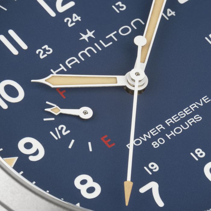 Hamilton Khaki Field Mechanical Blue Dial Watch 40MM H69509940