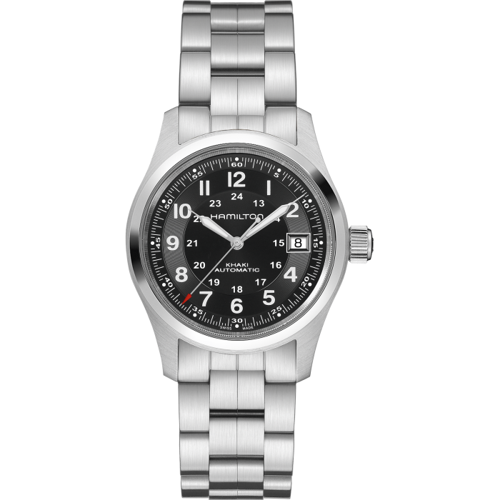 Hamilton Khaki Field Black Dial Watch 38MM H70455133