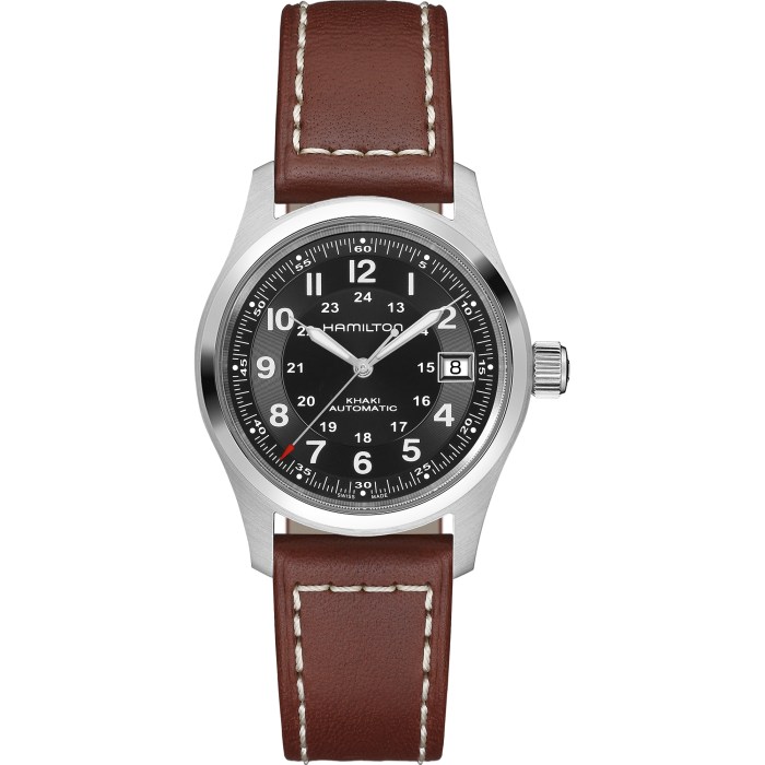 Hamilton Khaki Field Black Dial Watch 38MM H70455533