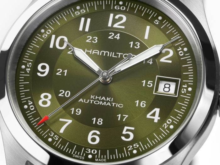 Hamilton Khaki Field Green Dial Watch 38MM H70455560