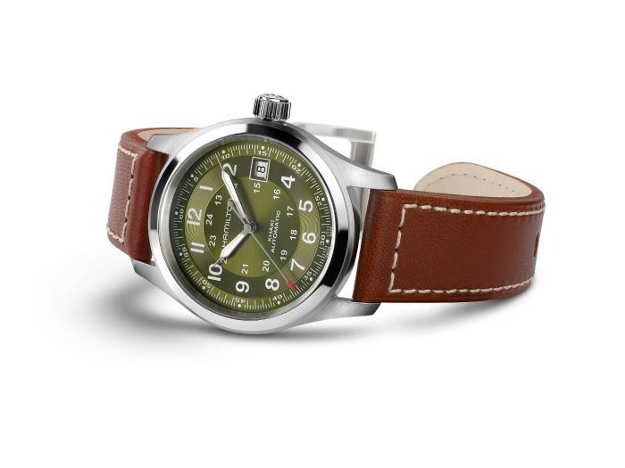 Hamilton Khaki Field Green Dial Watch 38MM H70455560