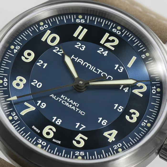 Hamilton Khaki Field Navy Dial Watch H70545540