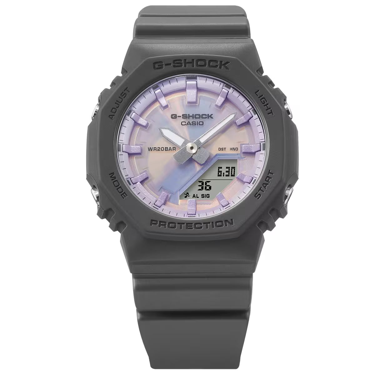 G-Shock Analog Digital Lavender Dial Watch GMAP2100PC1A