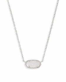 Kendra Scott Elisa Necklace in Iridescent Drusy