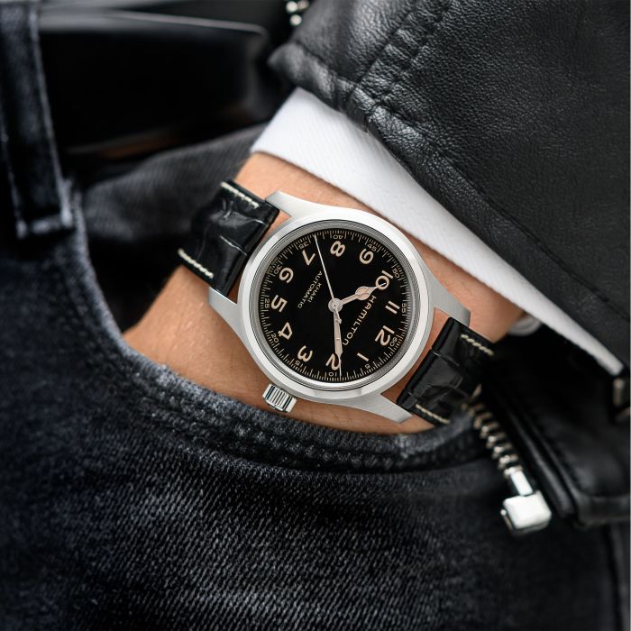 Hamilton Khaki Field Murph Automatic Black Dial Watch 42MM H70605731