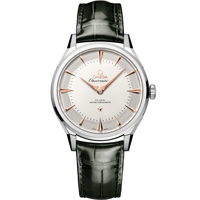 Omega Constellation Observatory Silver Dial 39.4MM 140.13.39.21.02.001