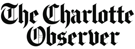 The Charlotte Observer logo black