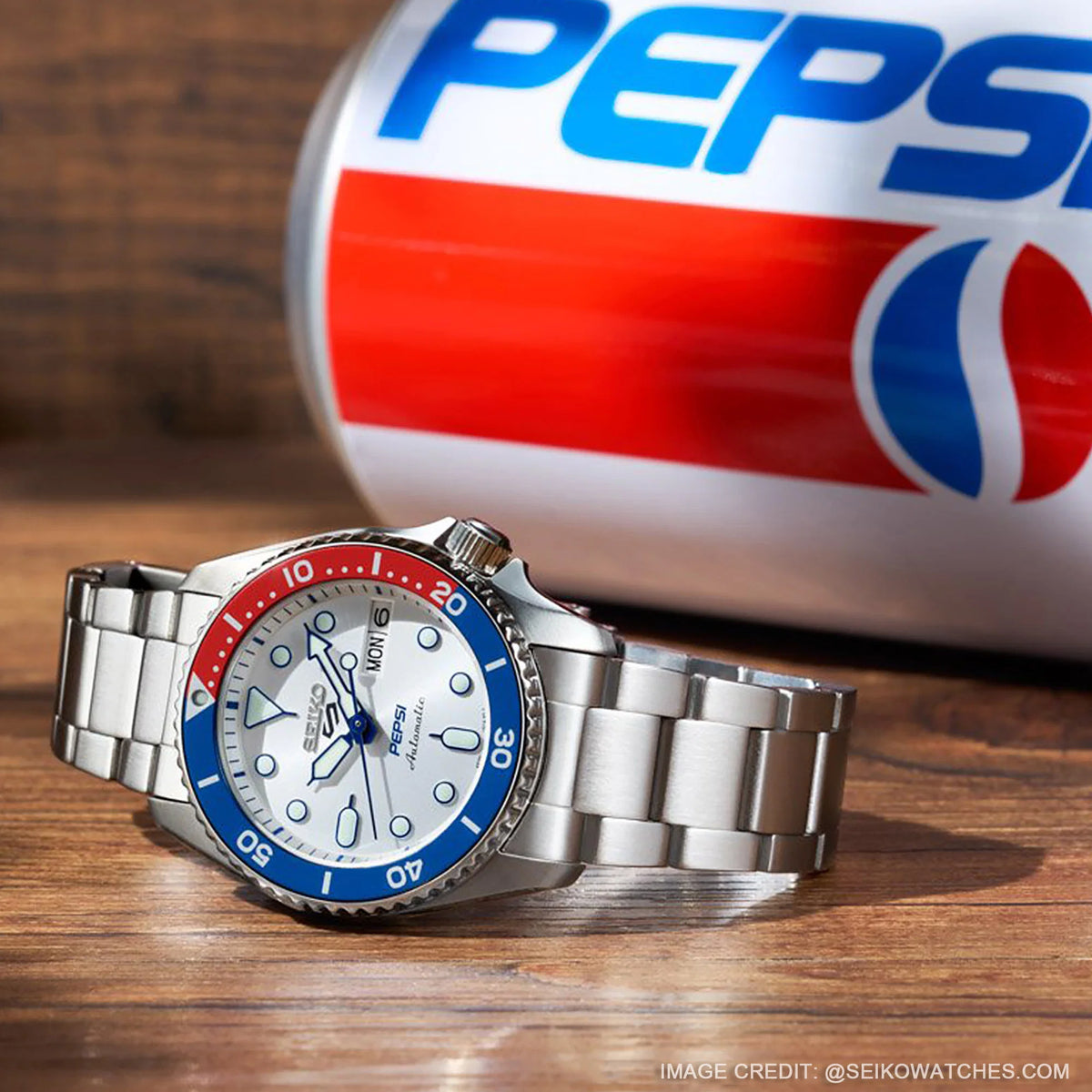 Seiko 5 Sport Pepsi Limited Edition Watch SRPL99