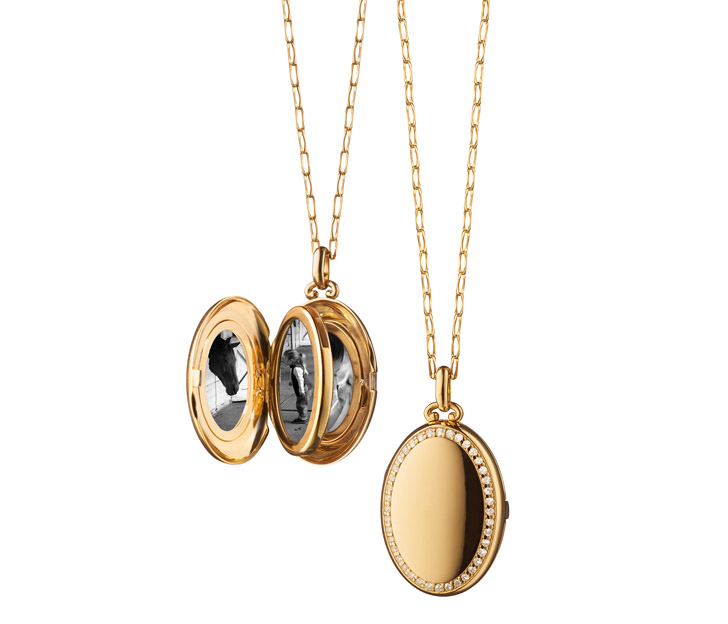 Monica Rich Kosann The Four Midi Locket – Bailey's Fine Jewelry