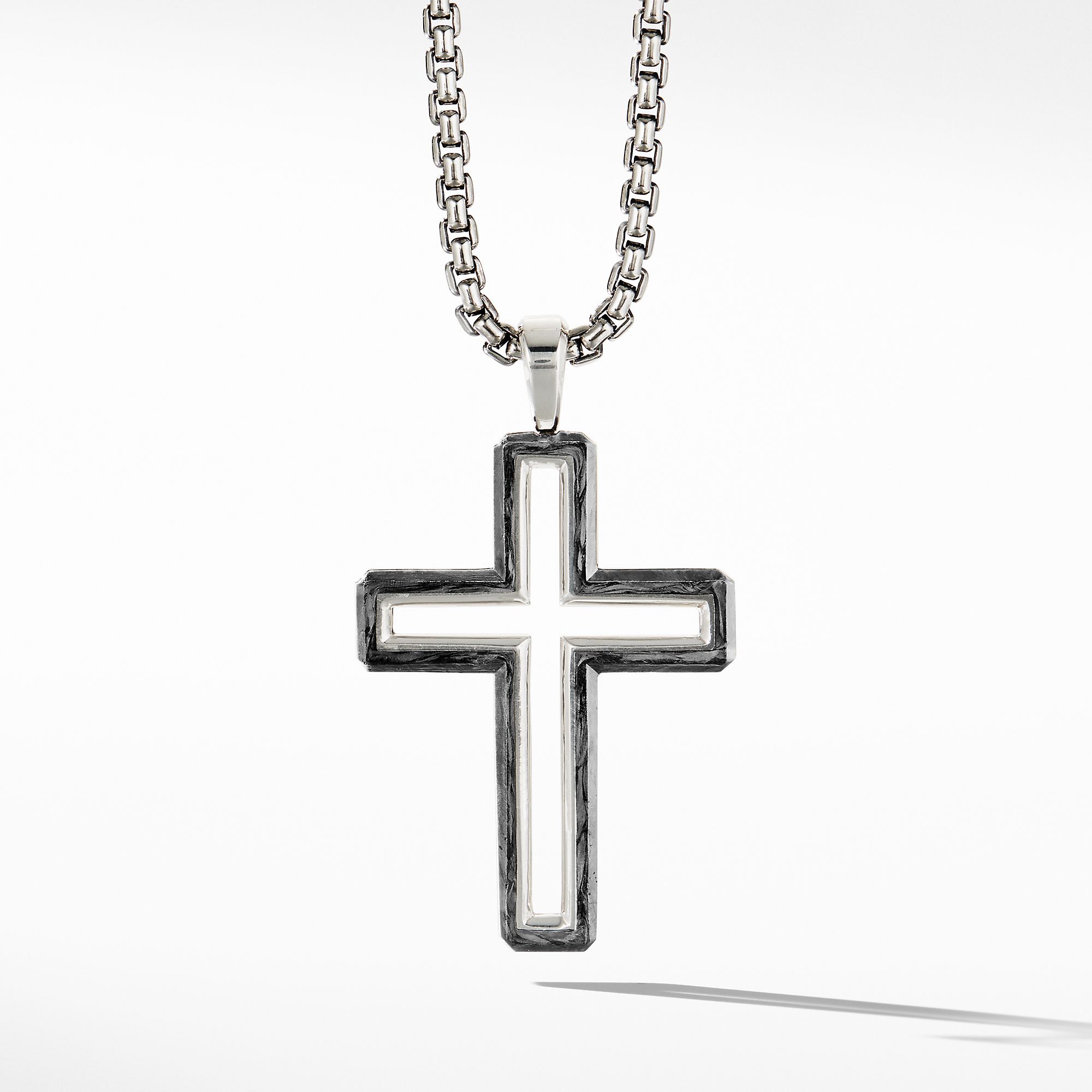 David Yurman Forged Carbon Cross Pendant – Bailey's Fine Jewelry