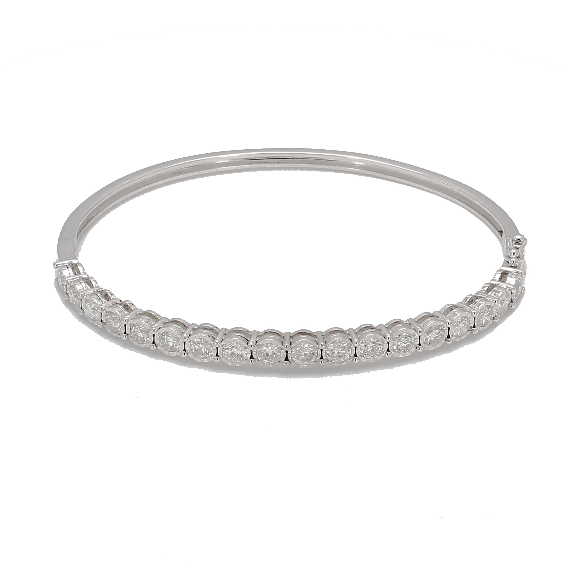 IDD 14kt White Gold Diamond Bracelet 001-170-00616
