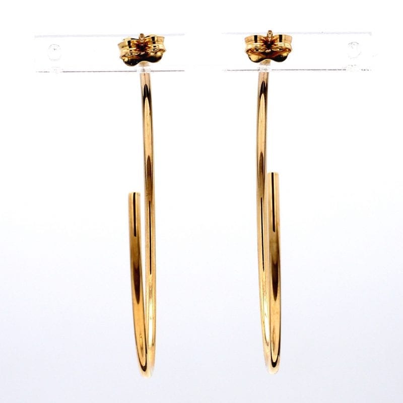 Bailey's Goldmark Collection Spike Huggie Hoop Earrings in 14k Yellow Gold  – Bailey's Fine Jewelry