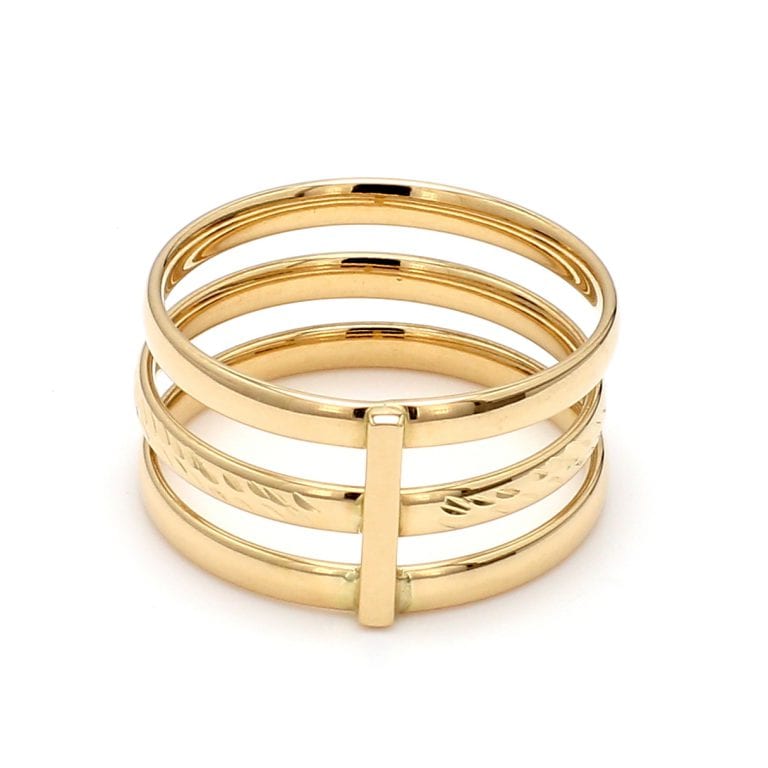 Bailey’s Icon Collection Oxford Ring in 14k Yellow Gold – Bailey's Fine ...