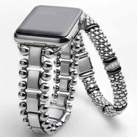 Jewelry maker Lagos launches some mighty fancy Apple Watch bracelets -  Wareable