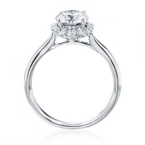 Round Halo Engagement Ring Setting – Bailey's Fine Jewelry