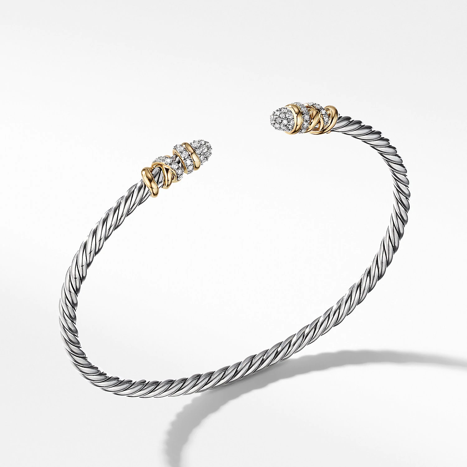David Yurman Petite Helena Bracelet Diamond – Bailey's Fine Jewelry