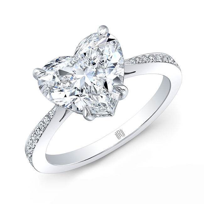 Gliding Diamond Heart Ring | Heart Ring For Endless Love | CaratLane