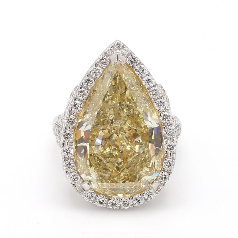 Fancy 4 Carat Big Cushion Diamond Halo Engagement Ring Rich Style - Etsy