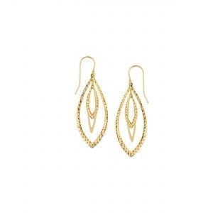 Bailey's Goldmark Collection Spike Huggie Hoop Earrings in 14k Yellow Gold  – Bailey's Fine Jewelry