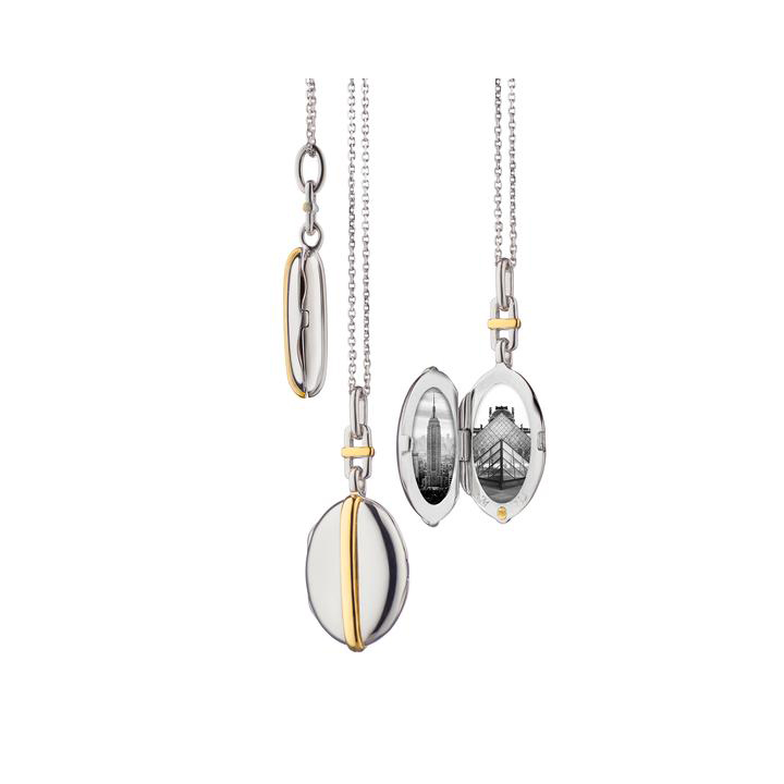 Monica Rich Kosann Slim Oval Locket – Bailey's Fine Jewelry